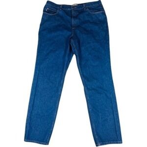 L.L. Bean Jeans Mens 40x34 Classic Fit Blue Denim Straight Leg 220626